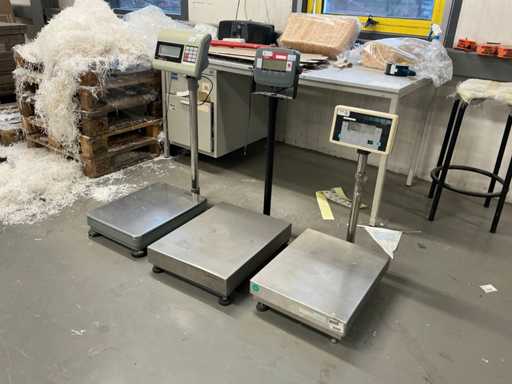 Vloerweegschaal (3x)