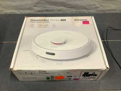 DreameBot D3 Max Robot aspirateur blanc