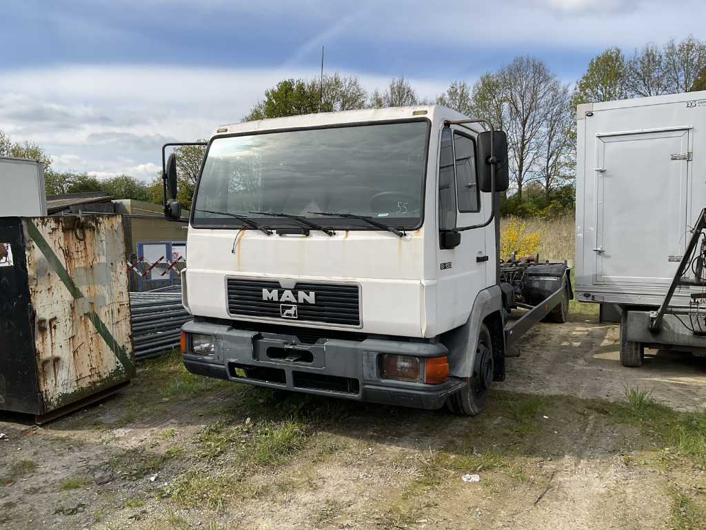 1994 MAN L75FL/BL Vrachtwagen met containersysteem