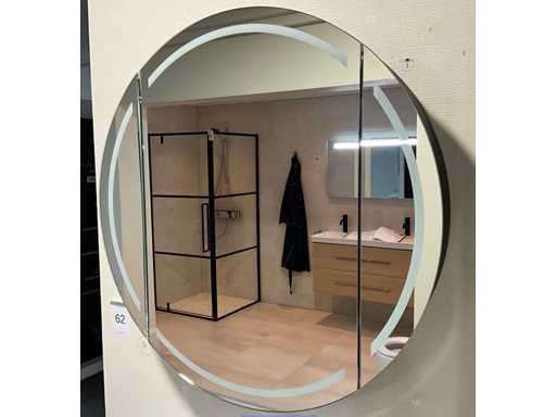 Hipp BL10.080 ronde spiegelkast 80cm