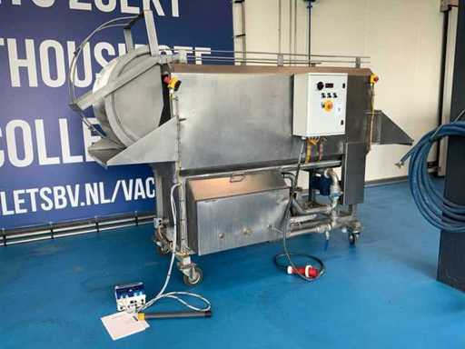 Latvian Stainless Steel Crate Washer