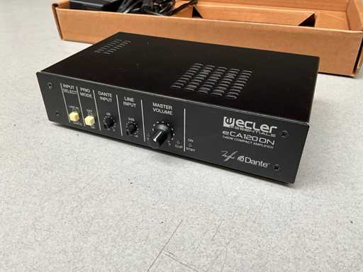 Ecler eCA120DN amplificateur compact - 2x60W