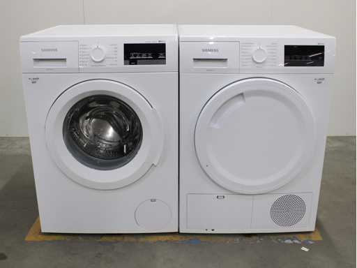 Lavatrice Siemens iQ500 iSensoric aquaStop iQdrive & Asciugatrice Siemens iQ300 iSensoric