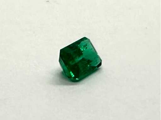 Smaragd 0.42 carat Colombiaanse smaragd zeer hoge kwaliteit