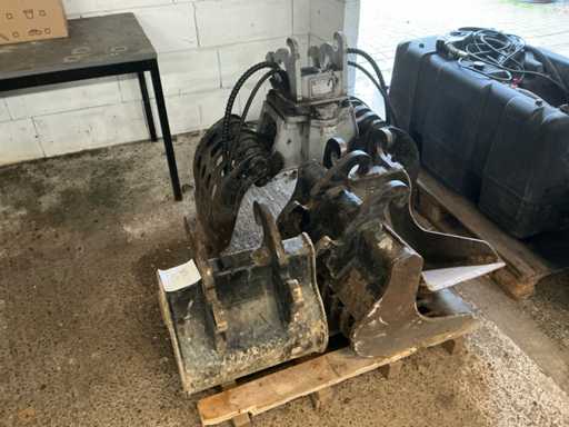 Graafbak (3x) + sorteergrijper