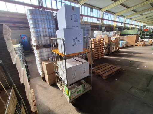   Trolley Dressing Box 621 with packaging material