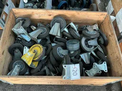 Lots of various screw-on wheels