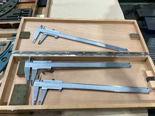 Mitutoyo remklauwen (3x)