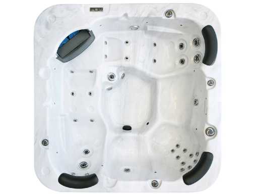 Mawialux spa în aer liber pentru 5 persoane cu bluetooth (plug and play 1x priz? de 220v)