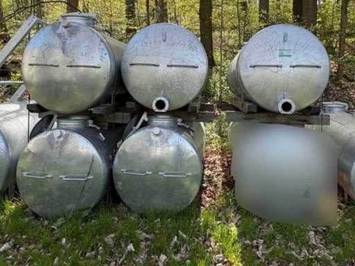 Inofana Wassertank - FPA-Tank - FPA Wassertanks, 1500l, Verzinkt