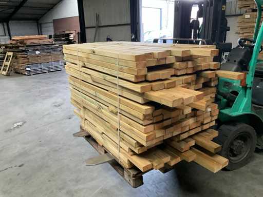 Lot de grinzi de pin 80-180x8,5x4,5 cm