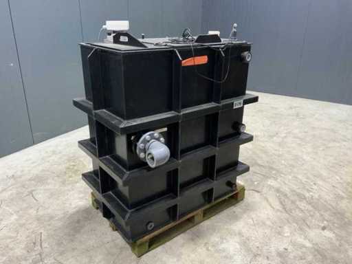 Serbatoio d'acqua in plastica