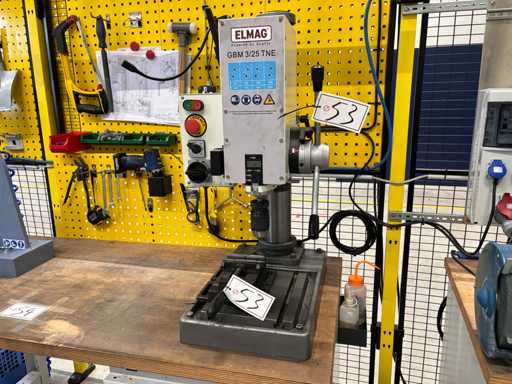 ELMAG GBM 3/25 TNE Bench Drill
