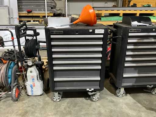 Westwärts 7-Schubladen-Werkzeugwagen