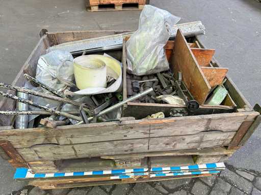 Charge verschiedener Teile