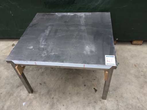 Rvs Werktafel/ onderstel