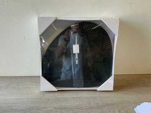 Dike 44x4.8x42 cm Clock (6x)