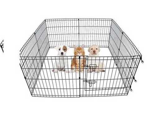 MaxxPet 88110 Rabbit Run Puppy Playpen - foldable - 76x61cm - 8 pieces