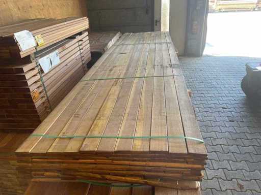 Guyana Ipé Planks Planed 4000x90x15mm (77x)