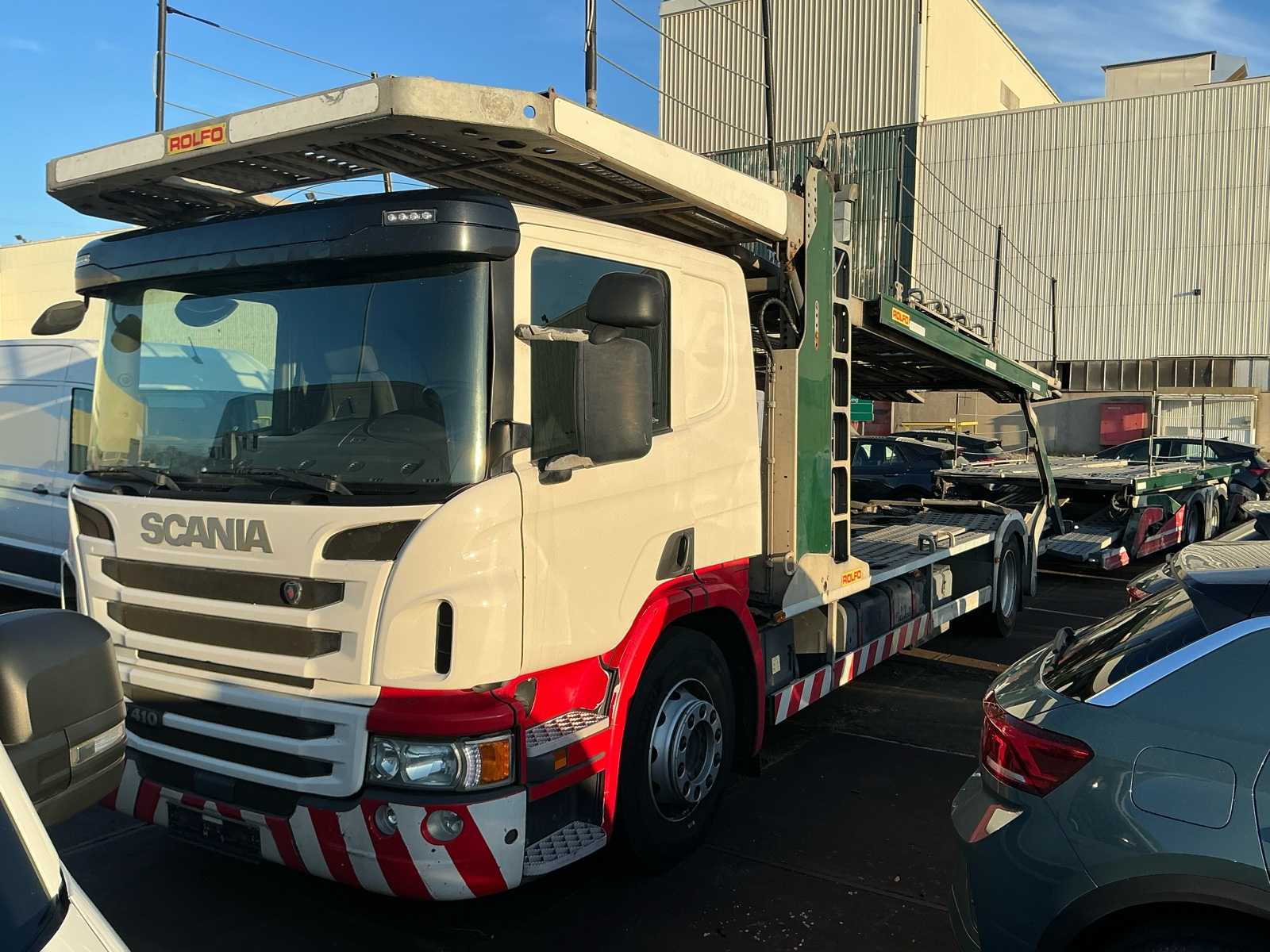 2016 Scania P410 Car Transporter Truck