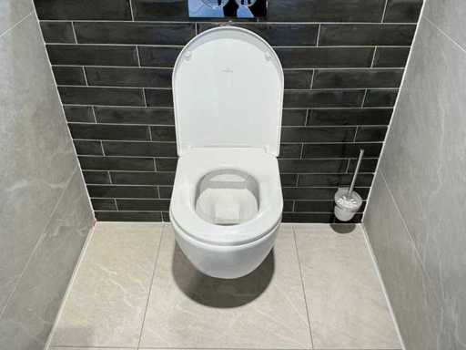 Villeroy & Boch - Verity Exclusive - Toaletă montată pe perete cu capac de toaletă