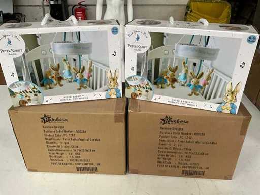 Peter Rabbit Music mobile (7x)