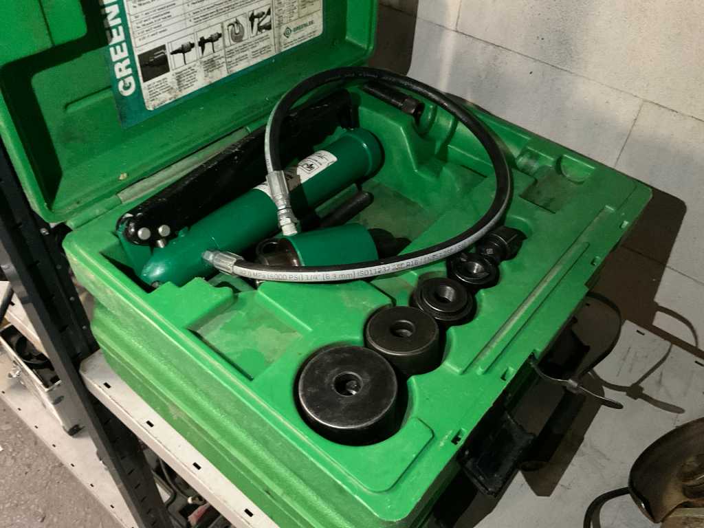 Greenlee 7646 Hydraulische ponsset (2x) Troostwijk Auctions