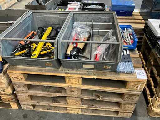 Diverse kitspuiten (16x)