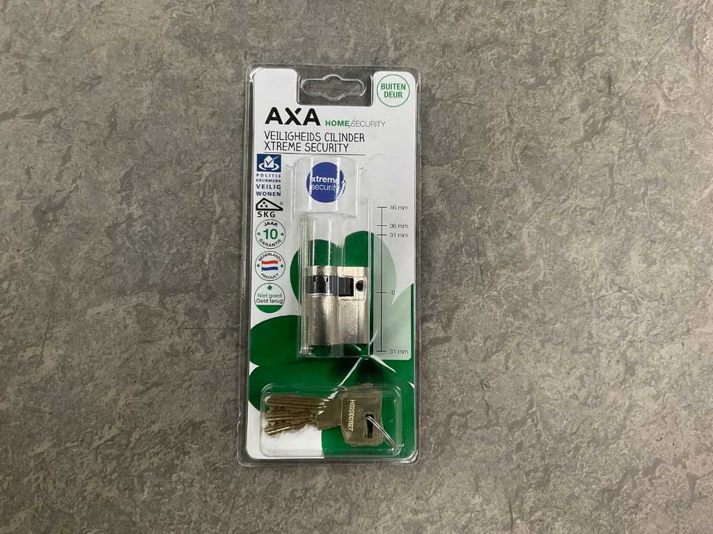 AXA - Xtreme Security - cylindre profilé de sécurité 30/10 (5x)