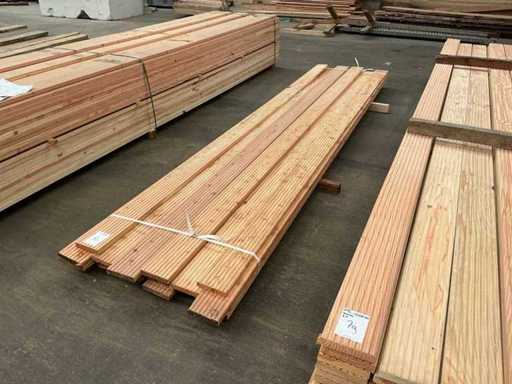 Douglas hout 140x25mm (25x)