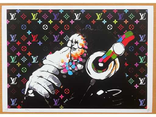 DEATH NYC: Vuitton Banksy DJ Monkey