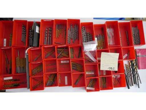 Mèches de foreuse (D=2 à 12,5 mm), HSS/HSS-E-TIN