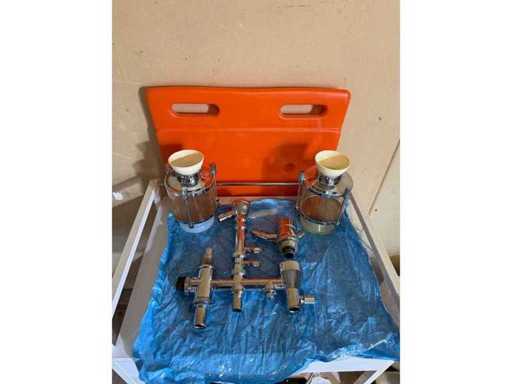 Dräger Circle System Absorber Pot Breathing Lime Container Circular System Carrier