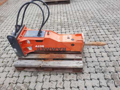 RAMMER R07P graafmachine Bevestiging