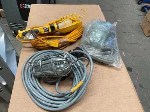 Różne lampy ręczne (3x)