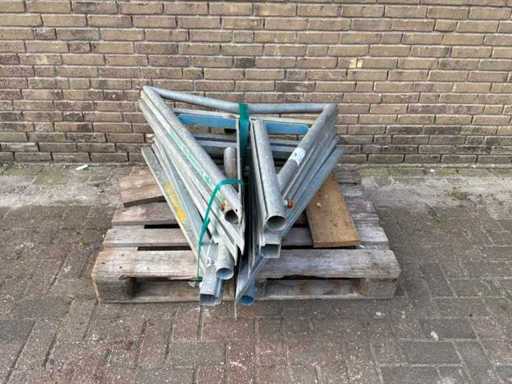 Stalen A-voet voor Schrikhek (9x)