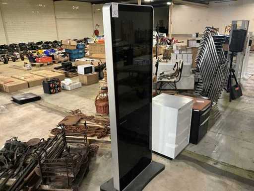 Ecran de proiecție cu expunere LED