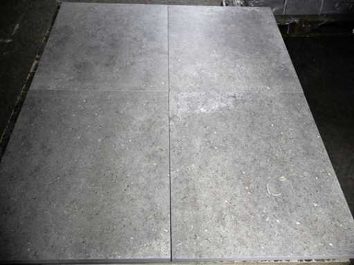 Ceramic garden tiles (approx.14.4m²)