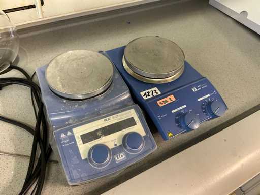 Ika Agitateurs magnétiques chauffants (2x)