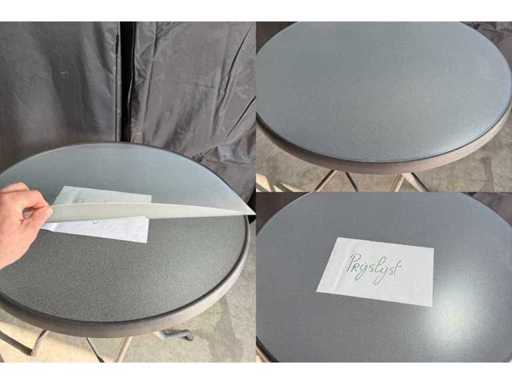 Protezione in PVC per tavolino da bar (17x)