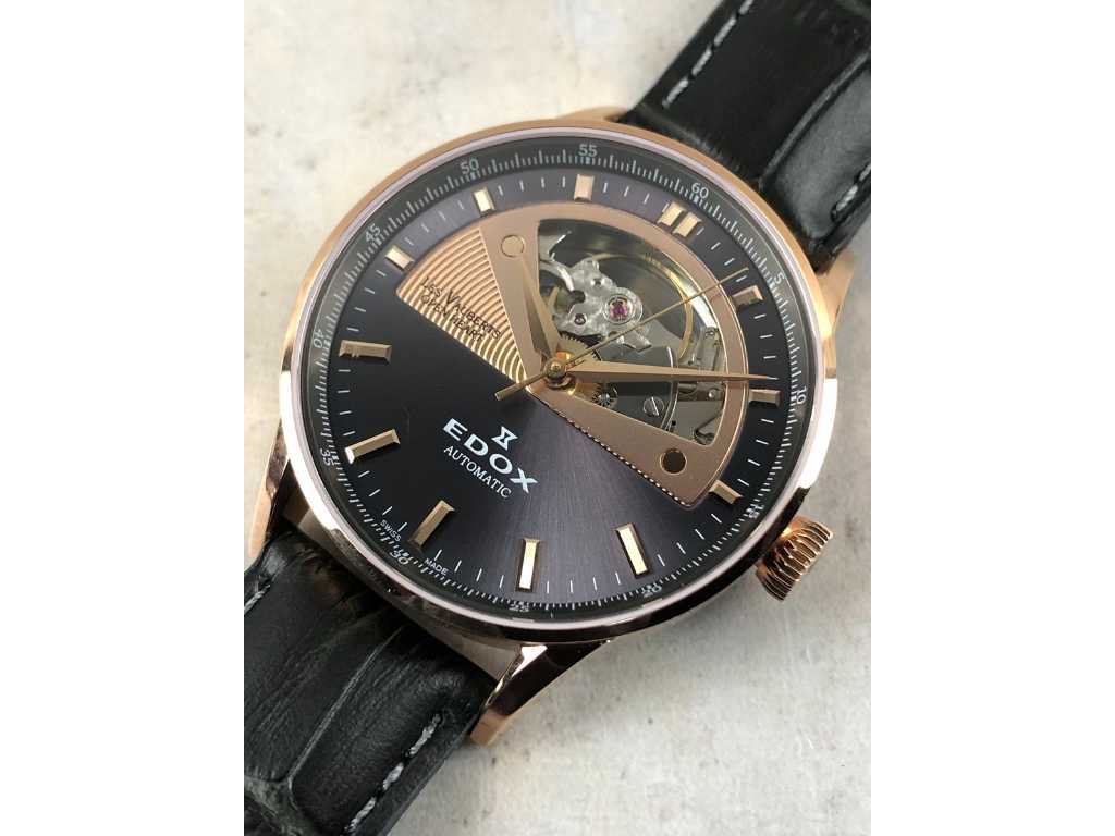 Edox les vauberts discount open heart automatic