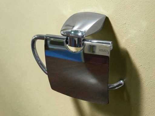 Chromowany uchwyt na papier toaletowy Keuco Trias