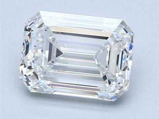 Diamond-Emerald Shape 2 Cts - IGI Certified E VS2