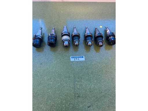 Schaublin - Set di 7 BT40 40 portautensili (SK40)