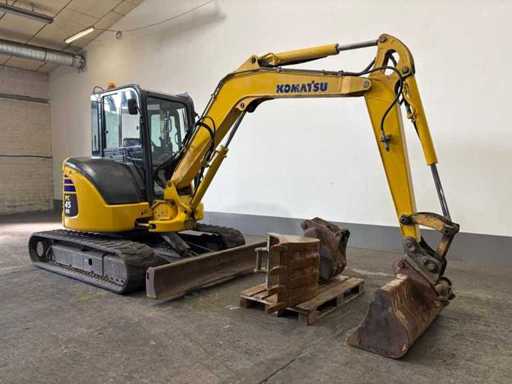 2010 Komatsu Pc45mr Komatsu PC45MR Minibagger Kettenbagger BJ 2010 mit Schnellwechsler & 3 Löffeln