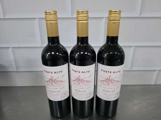 Forte Alto Merlot 2023 Butelka czerwonego wina (14x)