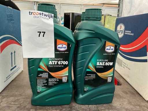 Eurol,inhoud 5 liter Transmissie olie