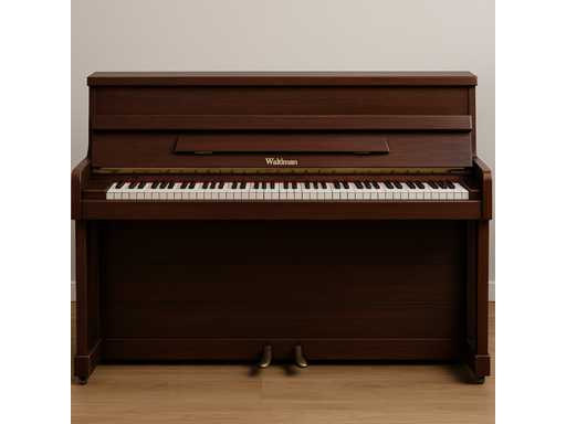 Piano mural incluant tabouret - Pianette à brassés