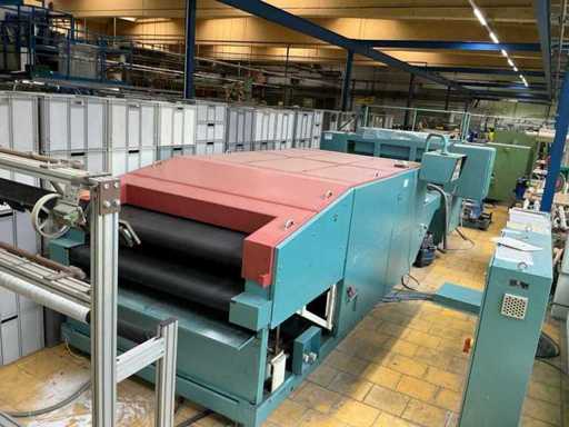 MEYER - PST + RPS-K 1400 - Linia do rozprowadzania i laminowania proszku