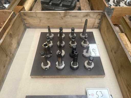 Lot HSK63A gereedschapshouders - Fresmachines (16x)